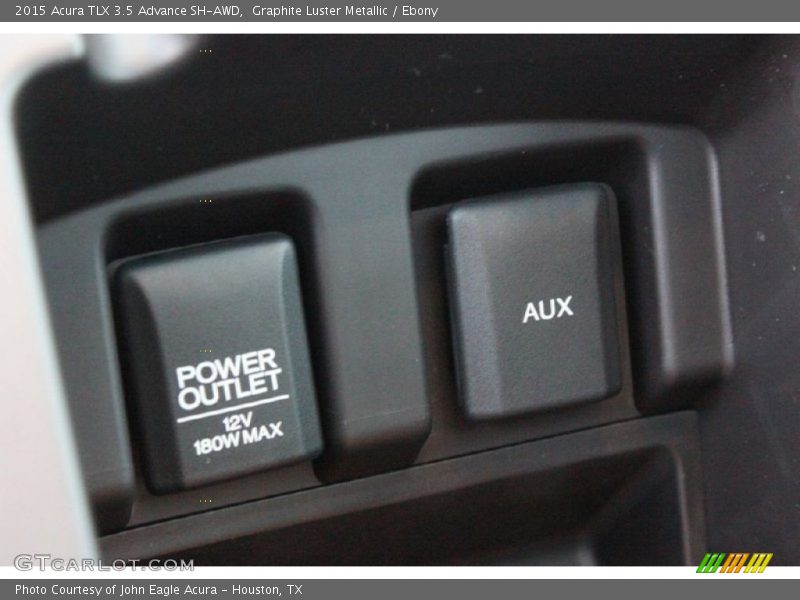 Graphite Luster Metallic / Ebony 2015 Acura TLX 3.5 Advance SH-AWD