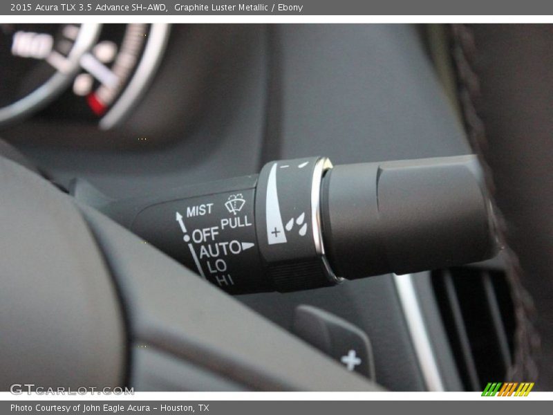 Graphite Luster Metallic / Ebony 2015 Acura TLX 3.5 Advance SH-AWD
