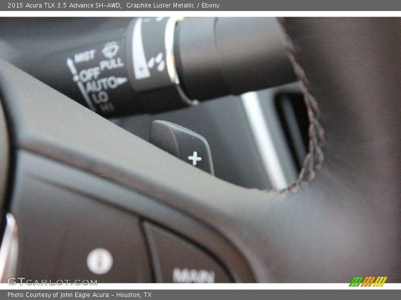 Graphite Luster Metallic / Ebony 2015 Acura TLX 3.5 Advance SH-AWD