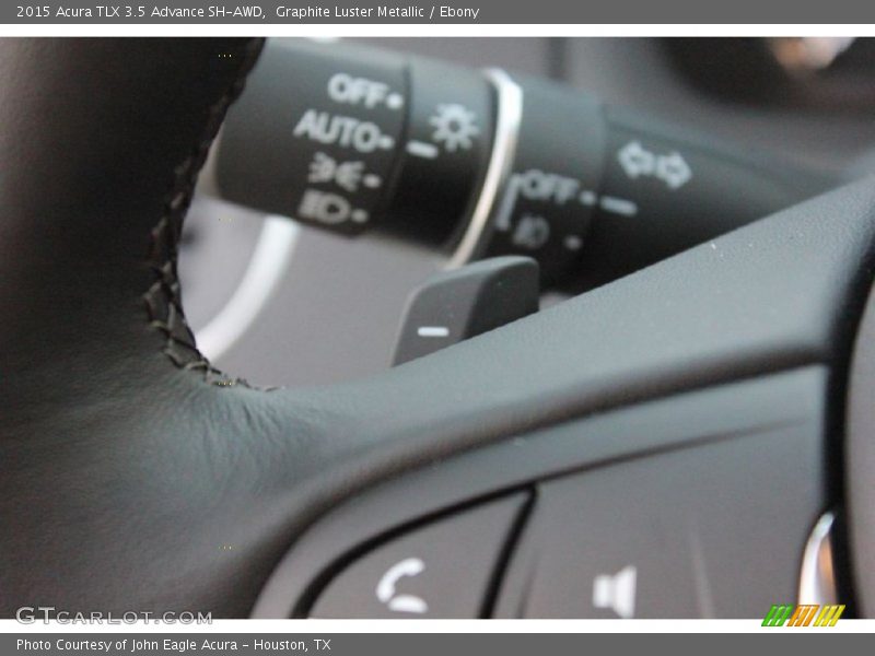 Graphite Luster Metallic / Ebony 2015 Acura TLX 3.5 Advance SH-AWD