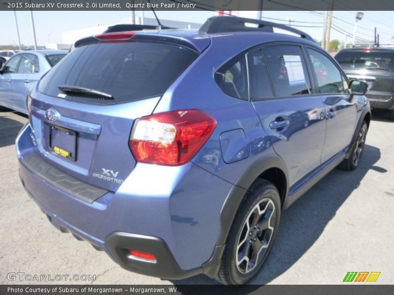 Quartz Blue Pearl / Ivory 2015 Subaru XV Crosstrek 2.0i Limited