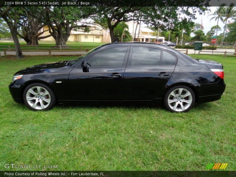  2004 5 Series 545i Sedan Jet Black