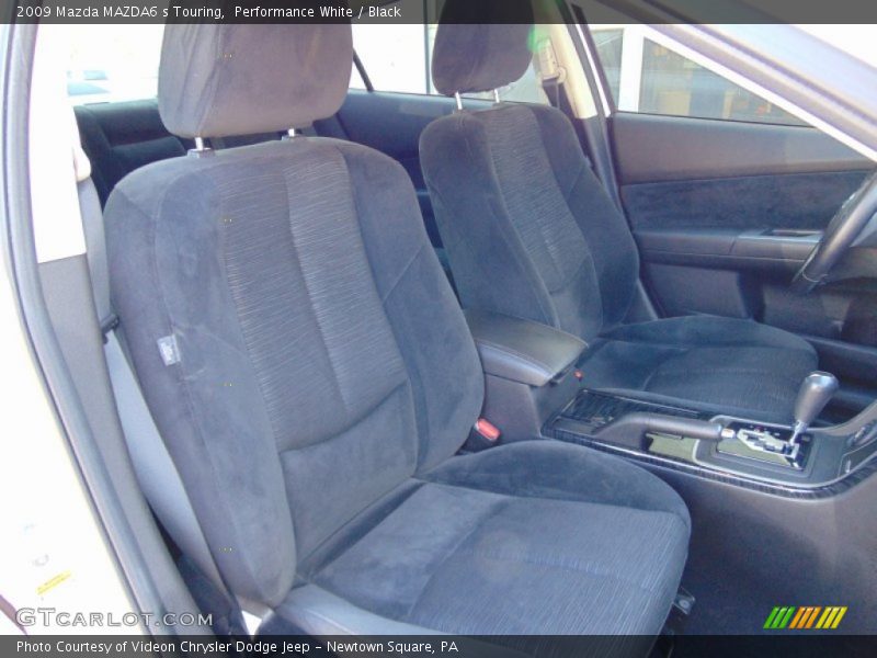 Performance White / Black 2009 Mazda MAZDA6 s Touring