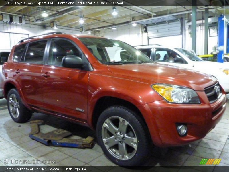 Front 3/4 View of 2012 RAV4 Sport 4WD