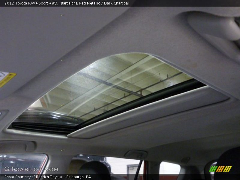 Barcelona Red Metallic / Dark Charcoal 2012 Toyota RAV4 Sport 4WD