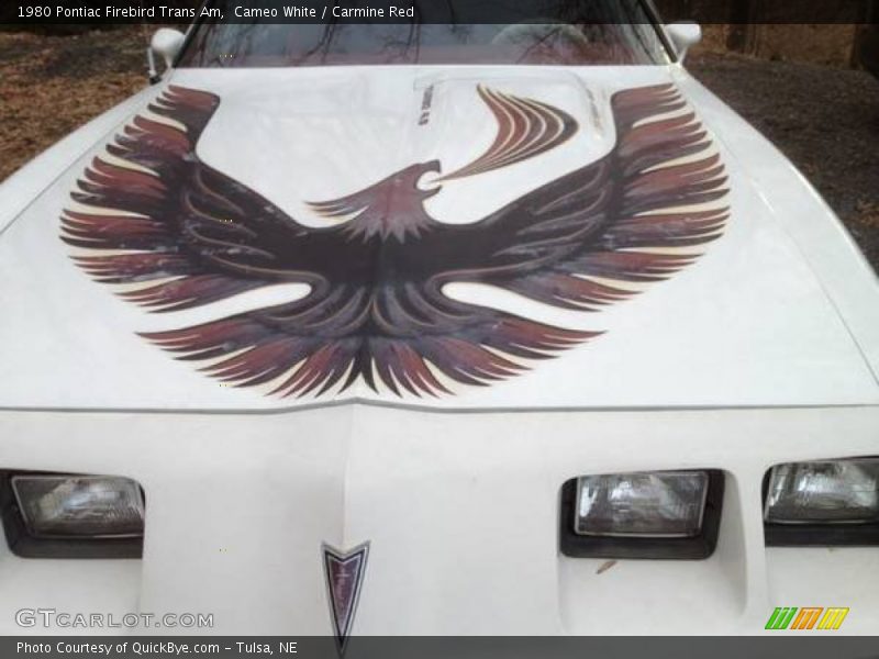 Cameo White / Carmine Red 1980 Pontiac Firebird Trans Am