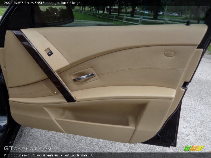 Door Panel of 2004 5 Series 545i Sedan