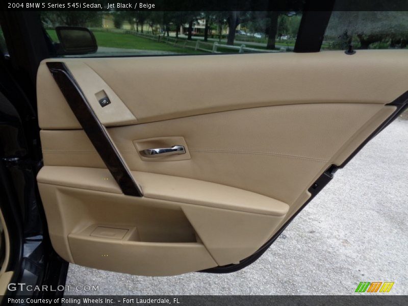 Door Panel of 2004 5 Series 545i Sedan