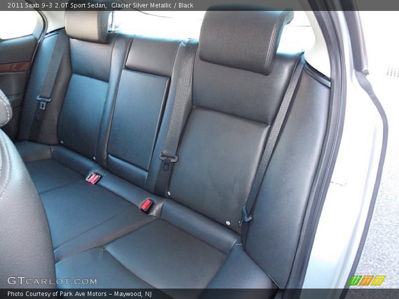 Rear Seat of 2011 9-3 2.0T Sport Sedan