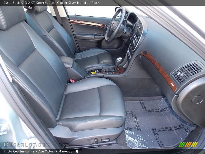 Front Seat of 2011 9-3 2.0T Sport Sedan