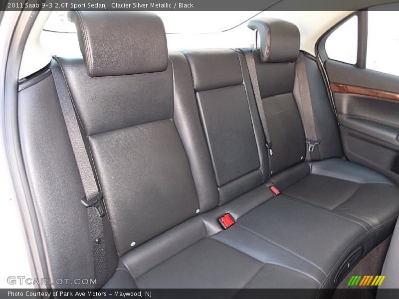 Rear Seat of 2011 9-3 2.0T Sport Sedan