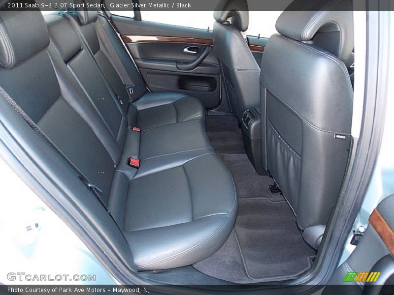 Rear Seat of 2011 9-3 2.0T Sport Sedan