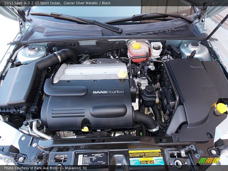  2011 9-3 2.0T Sport Sedan Engine - 2.0 Liter Turbocharged DOHC 16-Valve 4 Cylinder