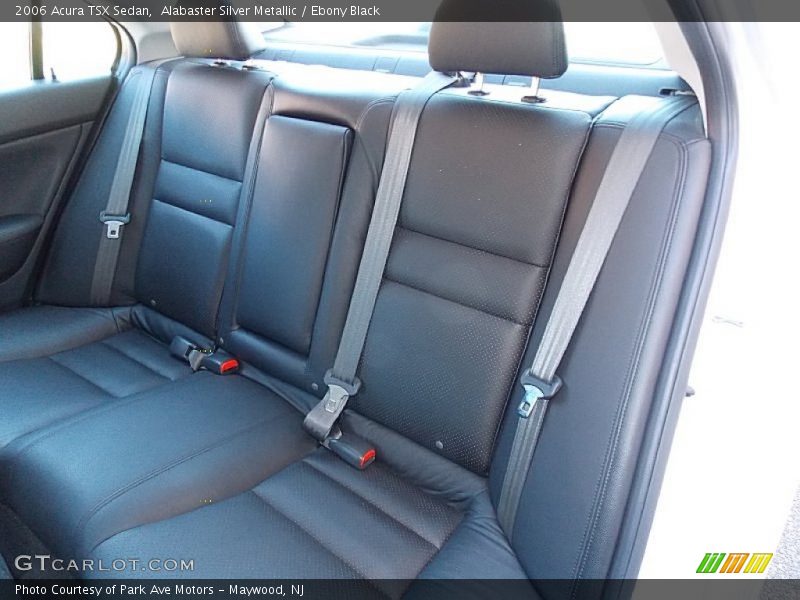 Alabaster Silver Metallic / Ebony Black 2006 Acura TSX Sedan