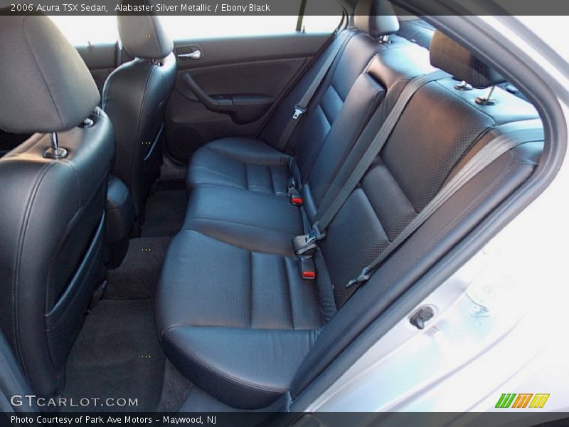 Alabaster Silver Metallic / Ebony Black 2006 Acura TSX Sedan