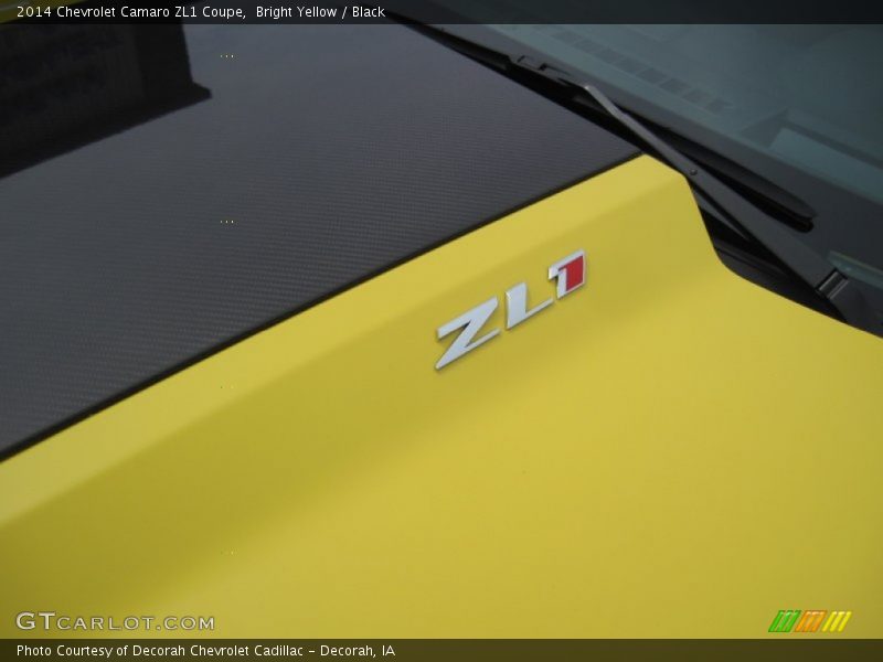 Bright Yellow / Black 2014 Chevrolet Camaro ZL1 Coupe