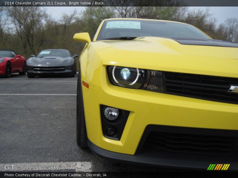 Bright Yellow / Black 2014 Chevrolet Camaro ZL1 Coupe