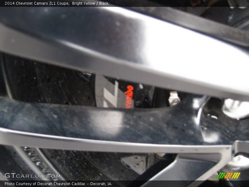 Bright Yellow / Black 2014 Chevrolet Camaro ZL1 Coupe