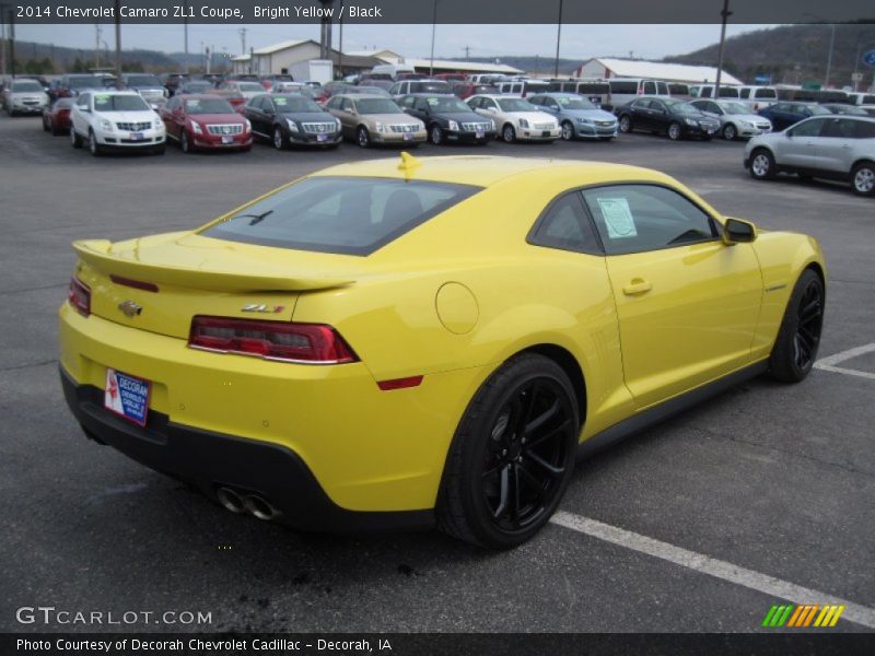 Bright Yellow / Black 2014 Chevrolet Camaro ZL1 Coupe