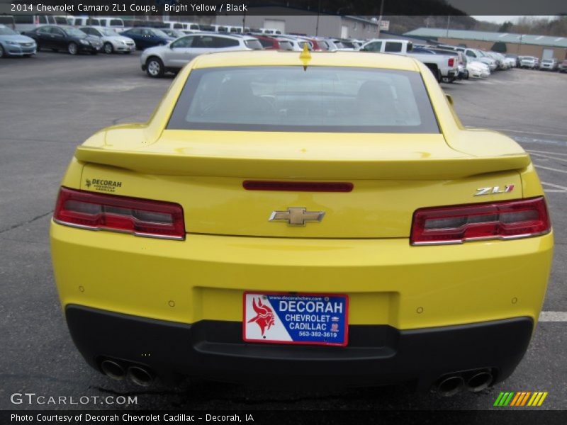 Bright Yellow / Black 2014 Chevrolet Camaro ZL1 Coupe