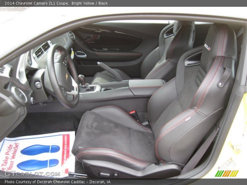  2014 Camaro ZL1 Coupe Black Interior