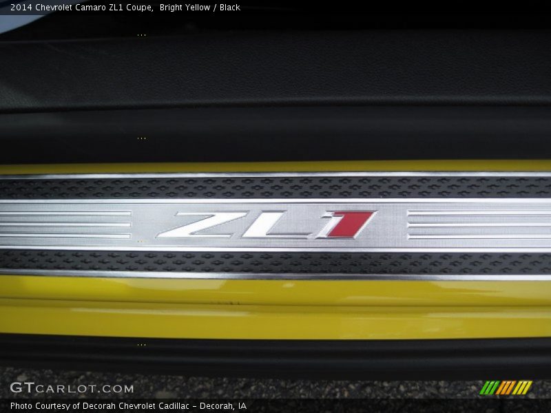 Bright Yellow / Black 2014 Chevrolet Camaro ZL1 Coupe