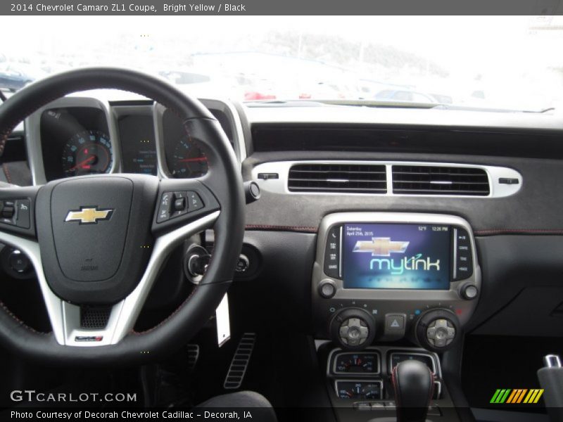 Bright Yellow / Black 2014 Chevrolet Camaro ZL1 Coupe