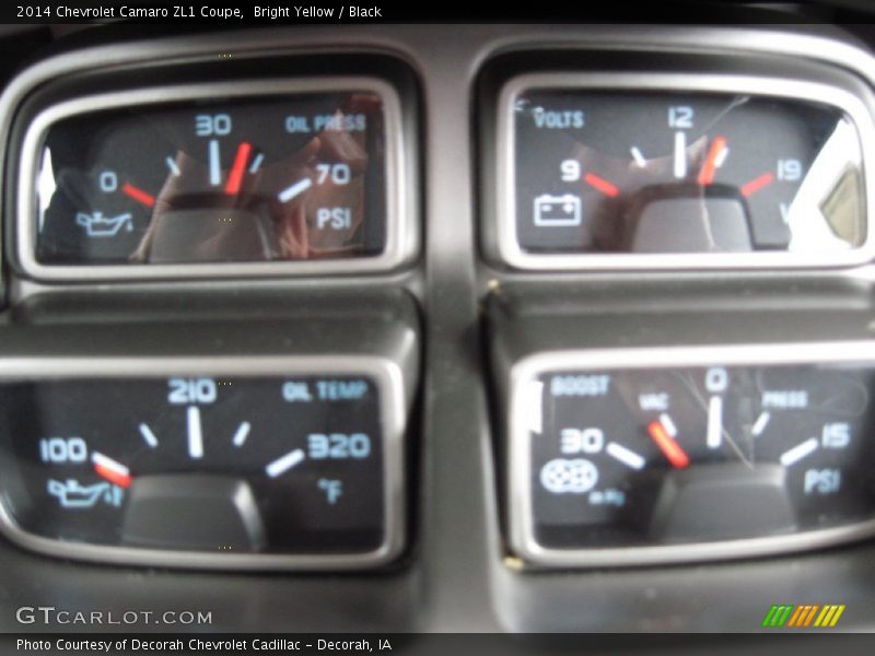 Bright Yellow / Black 2014 Chevrolet Camaro ZL1 Coupe