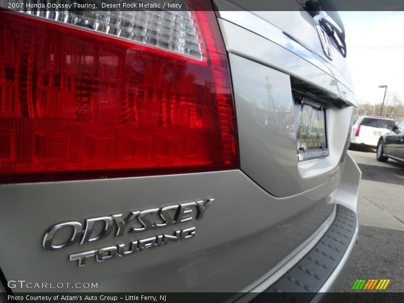 Desert Rock Metallic / Ivory 2007 Honda Odyssey Touring