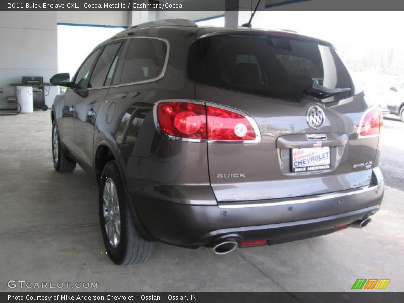 Cocoa Metallic / Cashmere/Cocoa 2011 Buick Enclave CXL