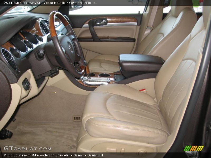 Cocoa Metallic / Cashmere/Cocoa 2011 Buick Enclave CXL