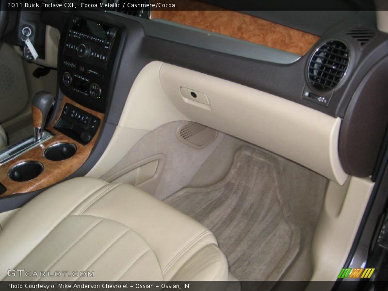 Cocoa Metallic / Cashmere/Cocoa 2011 Buick Enclave CXL