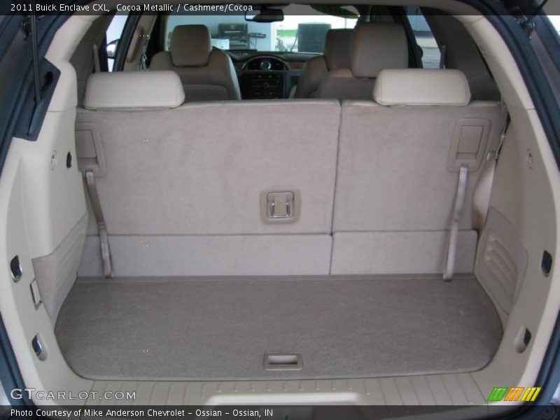Cocoa Metallic / Cashmere/Cocoa 2011 Buick Enclave CXL