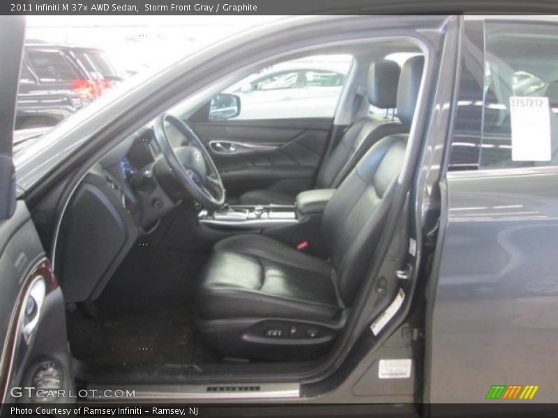 Storm Front Gray / Graphite 2011 Infiniti M 37x AWD Sedan