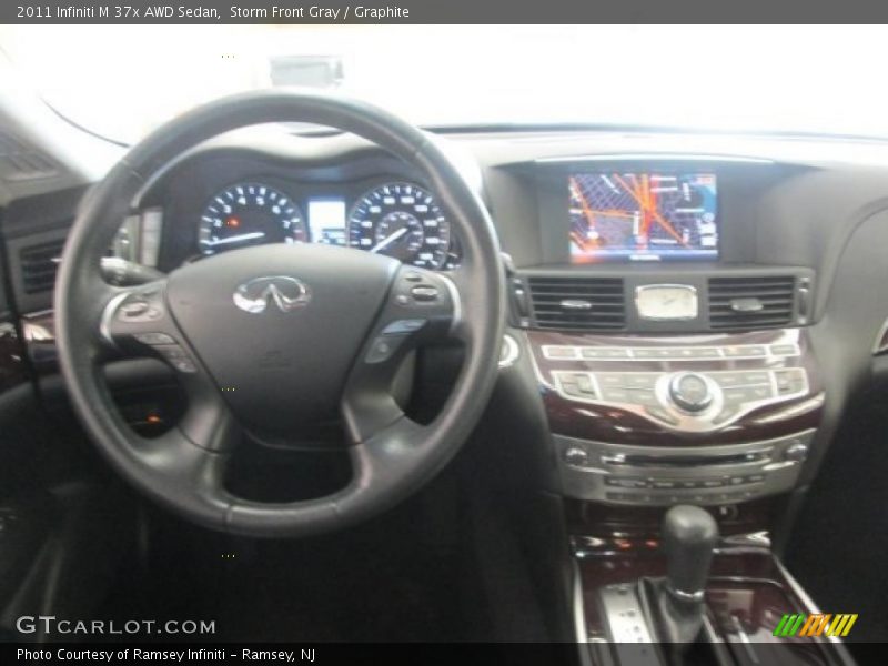 Storm Front Gray / Graphite 2011 Infiniti M 37x AWD Sedan