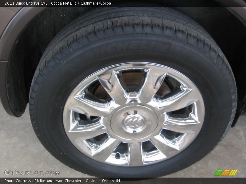 Cocoa Metallic / Cashmere/Cocoa 2011 Buick Enclave CXL