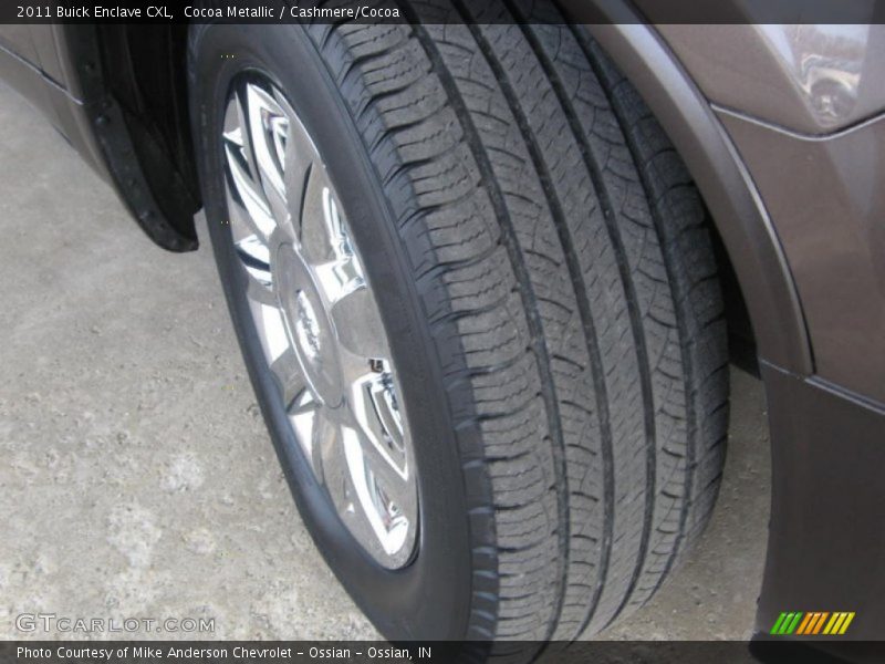 Cocoa Metallic / Cashmere/Cocoa 2011 Buick Enclave CXL
