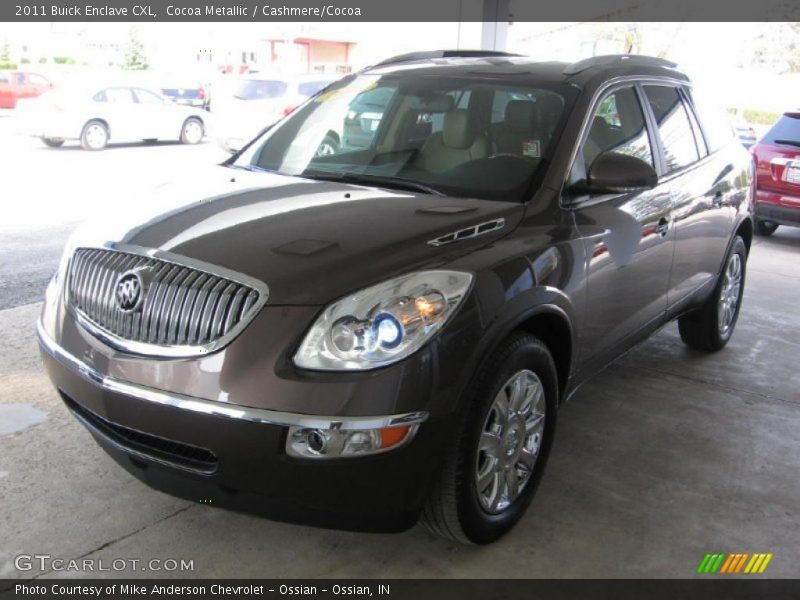 Cocoa Metallic / Cashmere/Cocoa 2011 Buick Enclave CXL