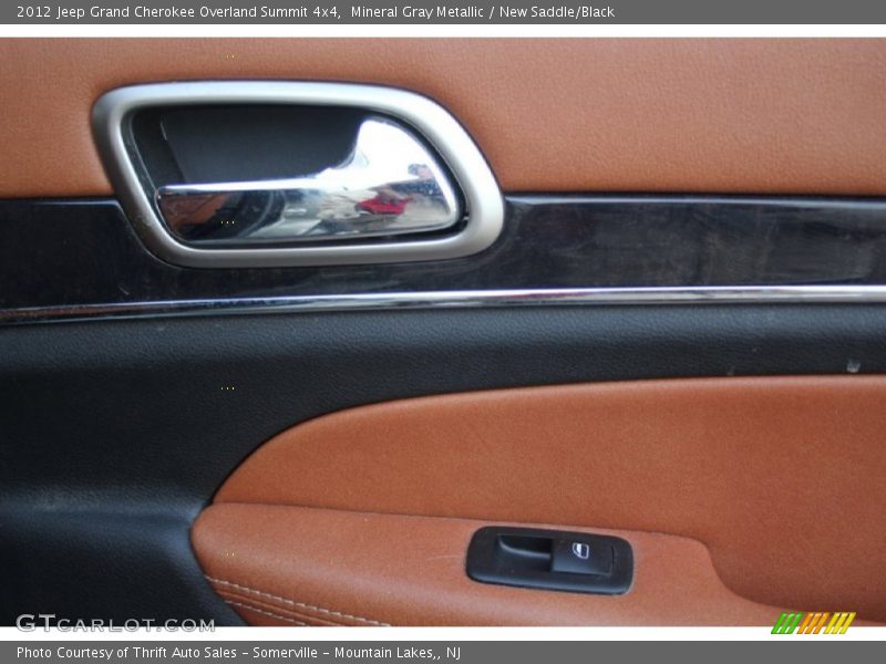 Mineral Gray Metallic / New Saddle/Black 2012 Jeep Grand Cherokee Overland Summit 4x4