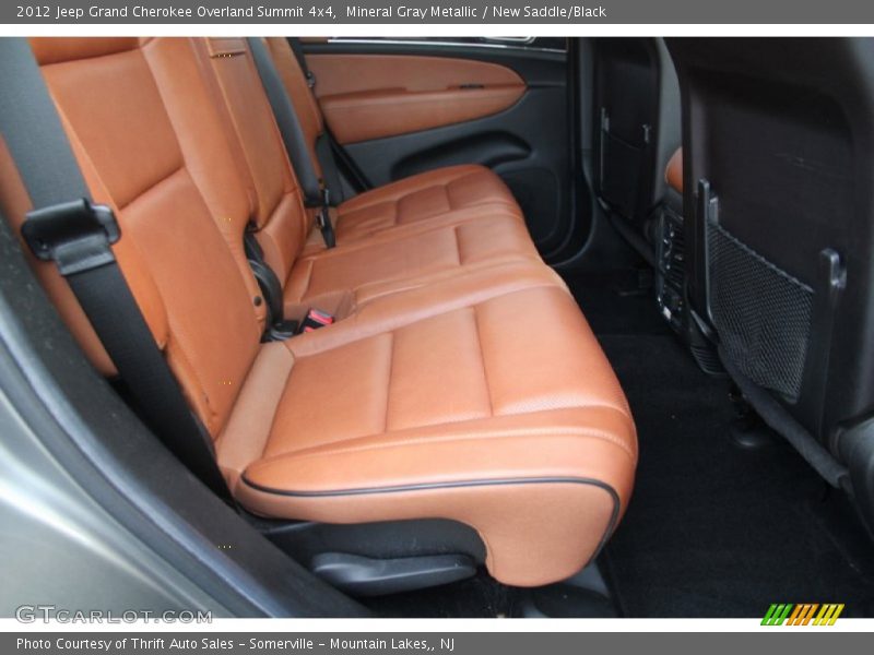 Mineral Gray Metallic / New Saddle/Black 2012 Jeep Grand Cherokee Overland Summit 4x4