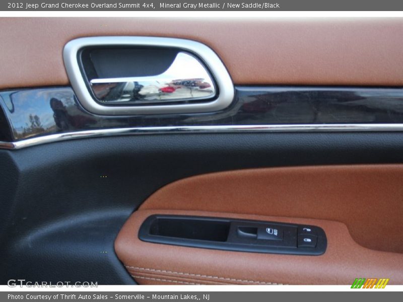 Mineral Gray Metallic / New Saddle/Black 2012 Jeep Grand Cherokee Overland Summit 4x4