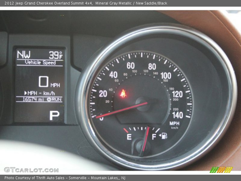 Mineral Gray Metallic / New Saddle/Black 2012 Jeep Grand Cherokee Overland Summit 4x4
