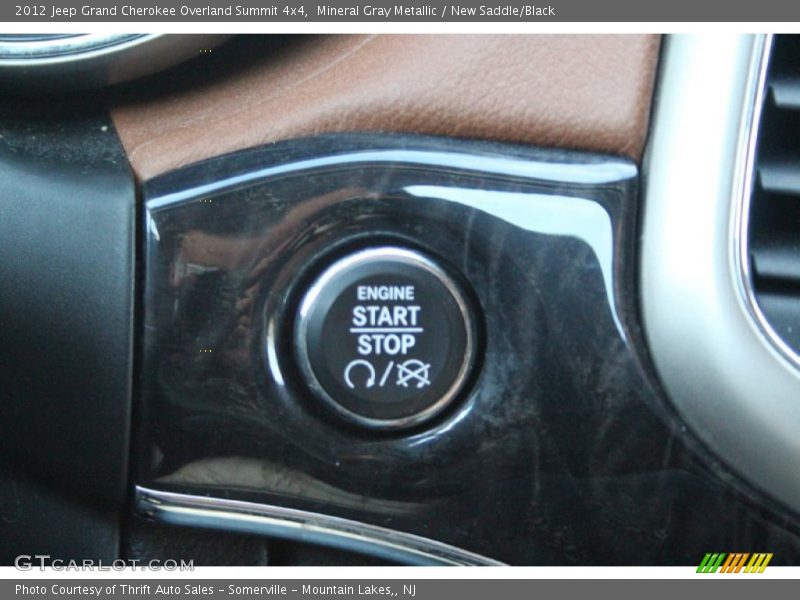 Mineral Gray Metallic / New Saddle/Black 2012 Jeep Grand Cherokee Overland Summit 4x4