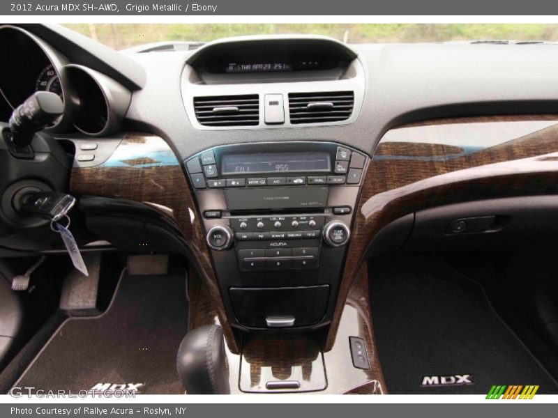 Grigio Metallic / Ebony 2012 Acura MDX SH-AWD