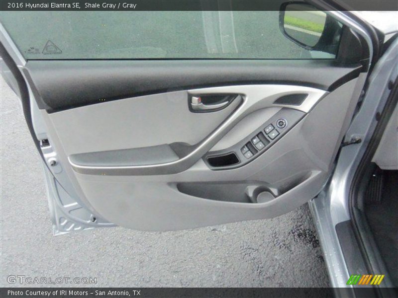 Shale Gray / Gray 2016 Hyundai Elantra SE