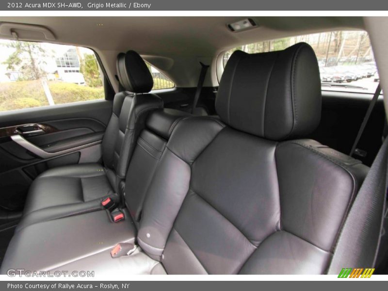 Grigio Metallic / Ebony 2012 Acura MDX SH-AWD