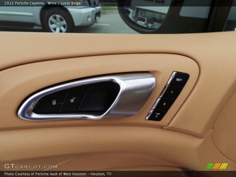 White / Luxor Beige 2013 Porsche Cayenne