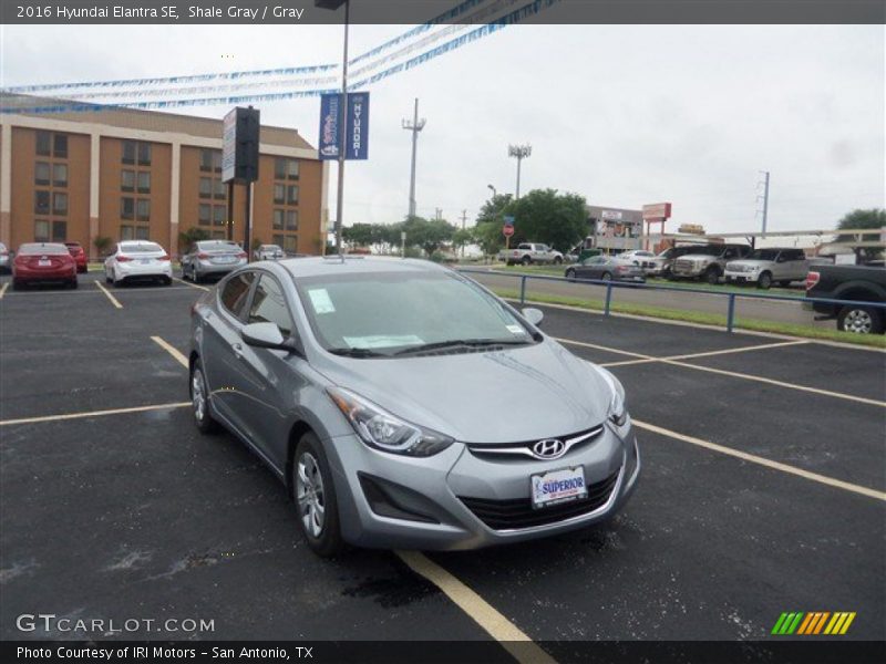 Shale Gray / Gray 2016 Hyundai Elantra SE