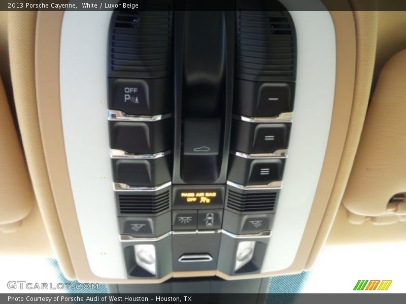 White / Luxor Beige 2013 Porsche Cayenne