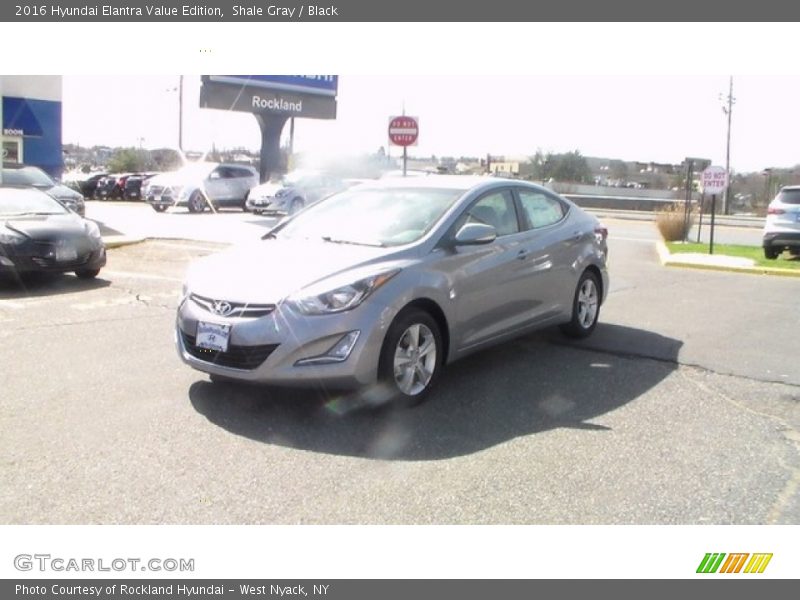 Shale Gray / Black 2016 Hyundai Elantra Value Edition